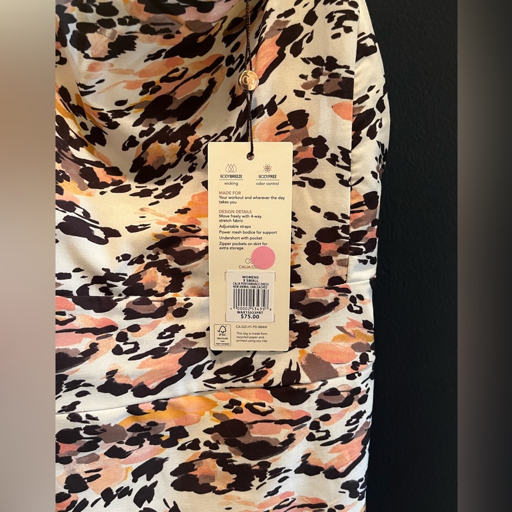 Calia performance dress. New with tags